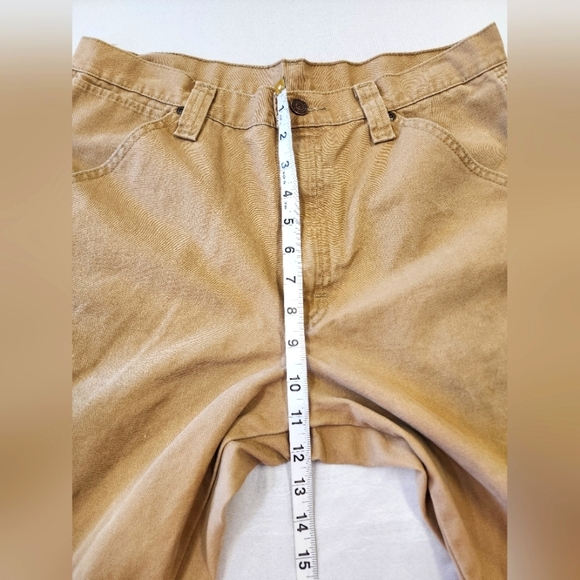 Wrangler Men's Tan Straight Leg Painter Pants, sz 32x34 - Picture 5 of 11